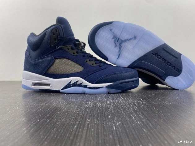1st Kicks Shoes FD6812-400 Jordan Georgetown Air 5 0707